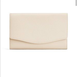 Cuyana convertible clutch with strap